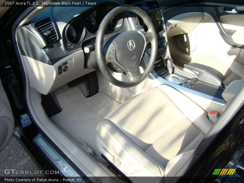 Nighthawk Black Pearl / Taupe 2007 Acura TL 3.2
