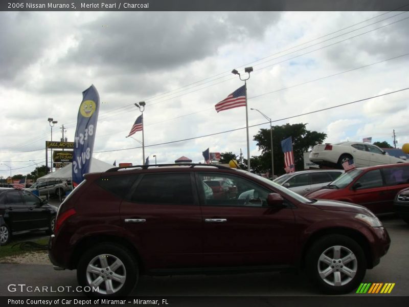 Merlot Pearl / Charcoal 2006 Nissan Murano S