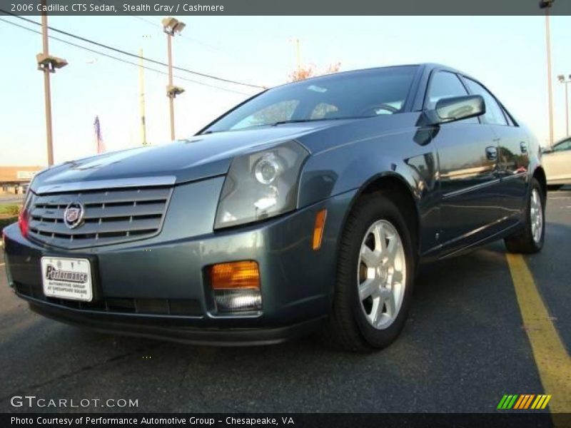 Stealth Gray / Cashmere 2006 Cadillac CTS Sedan