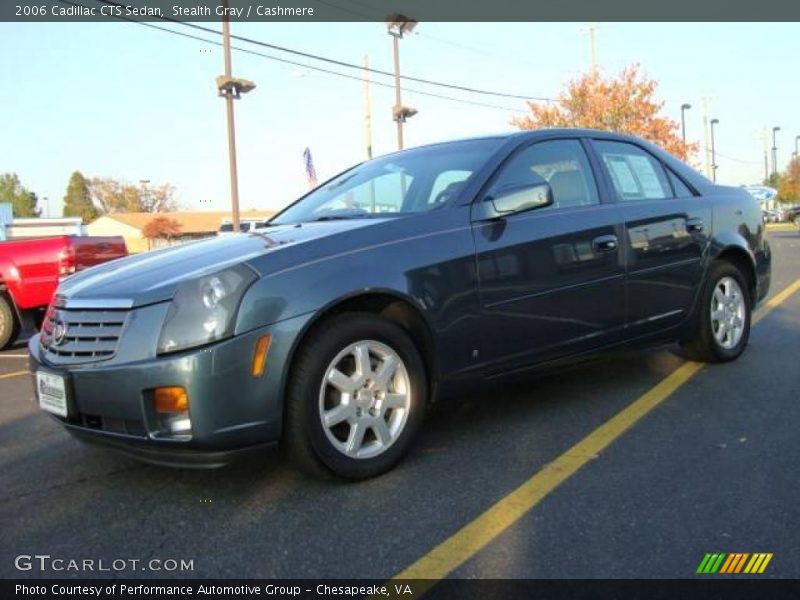Stealth Gray / Cashmere 2006 Cadillac CTS Sedan