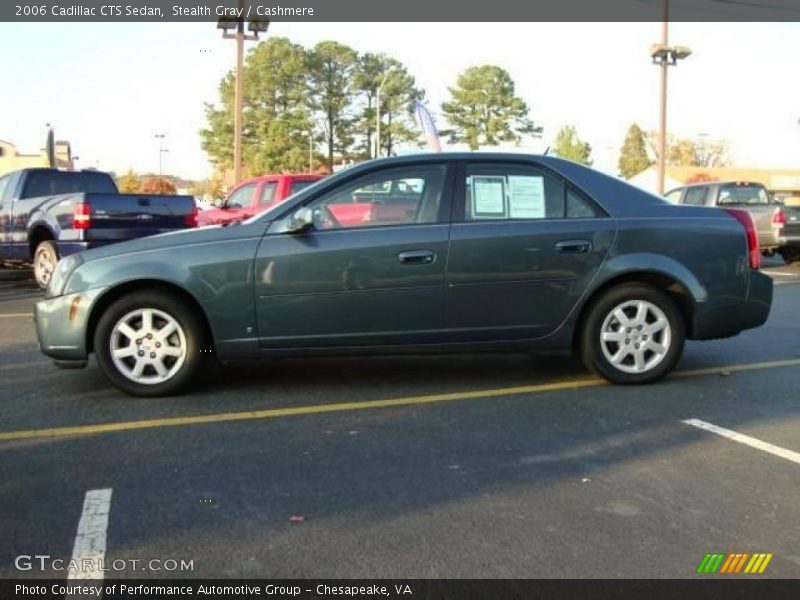 Stealth Gray / Cashmere 2006 Cadillac CTS Sedan
