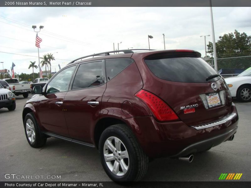 Merlot Pearl / Charcoal 2006 Nissan Murano S