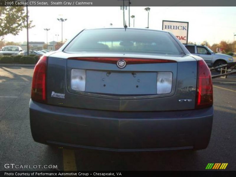 Stealth Gray / Cashmere 2006 Cadillac CTS Sedan