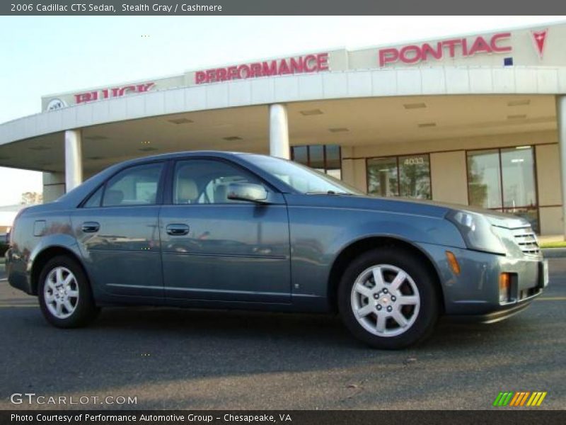 Stealth Gray / Cashmere 2006 Cadillac CTS Sedan