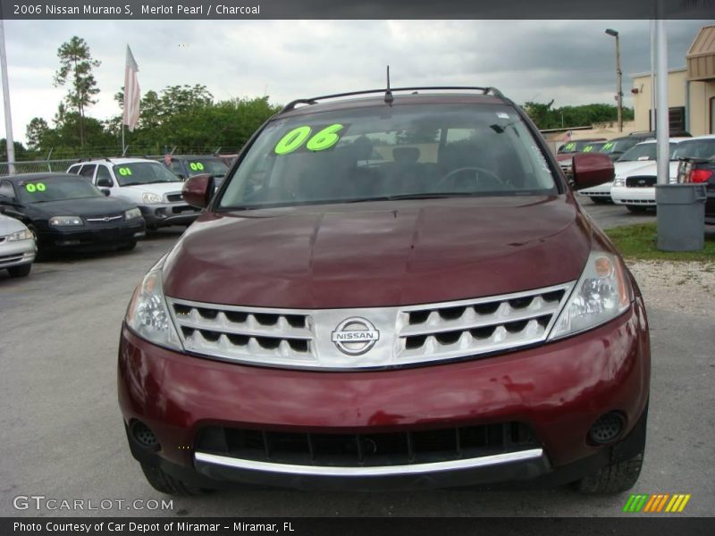 Merlot Pearl / Charcoal 2006 Nissan Murano S