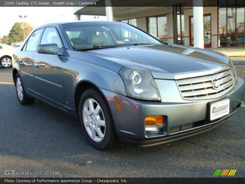 Stealth Gray / Cashmere 2006 Cadillac CTS Sedan