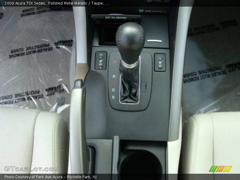 Polished Metal Metallic / Taupe 2009 Acura TSX Sedan