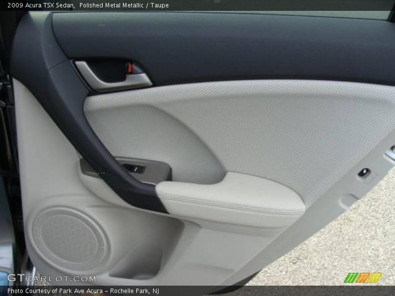 Polished Metal Metallic / Taupe 2009 Acura TSX Sedan