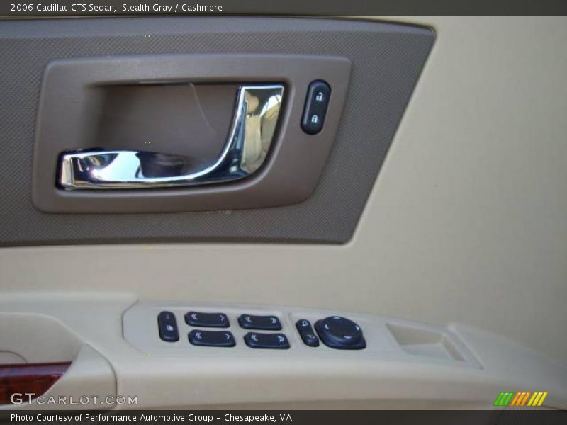 Stealth Gray / Cashmere 2006 Cadillac CTS Sedan