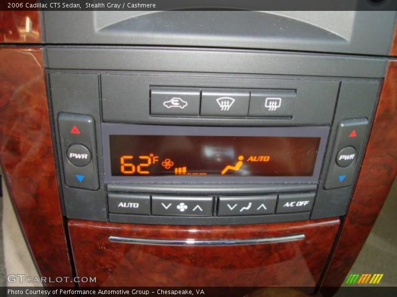 Stealth Gray / Cashmere 2006 Cadillac CTS Sedan