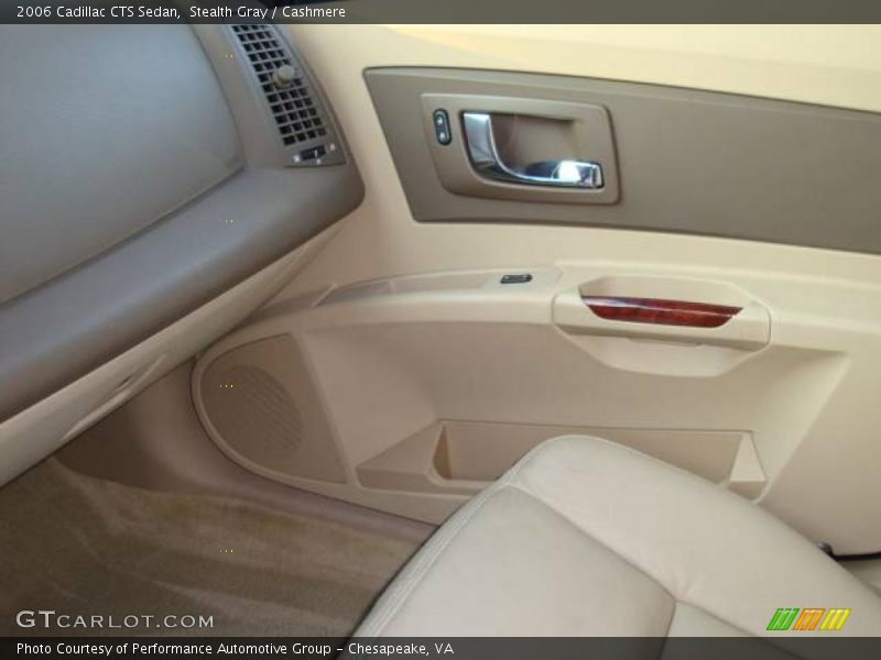 Stealth Gray / Cashmere 2006 Cadillac CTS Sedan