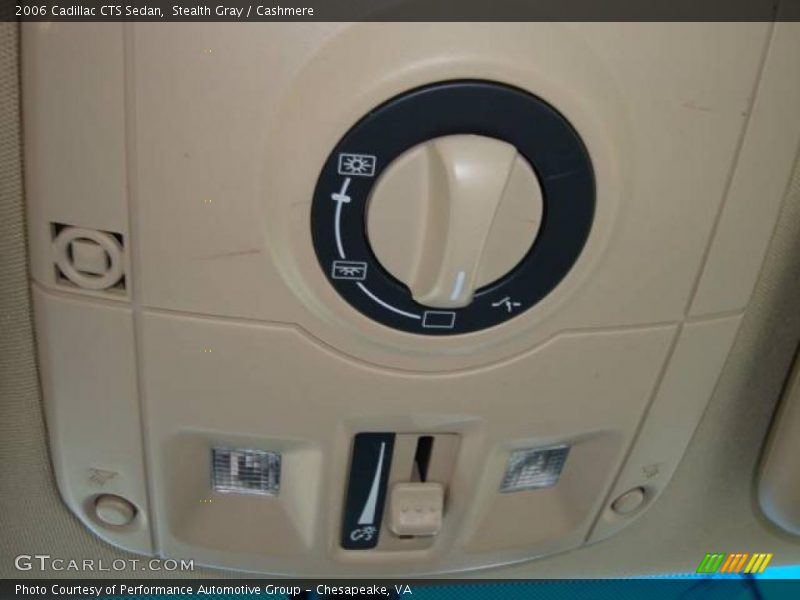 Stealth Gray / Cashmere 2006 Cadillac CTS Sedan