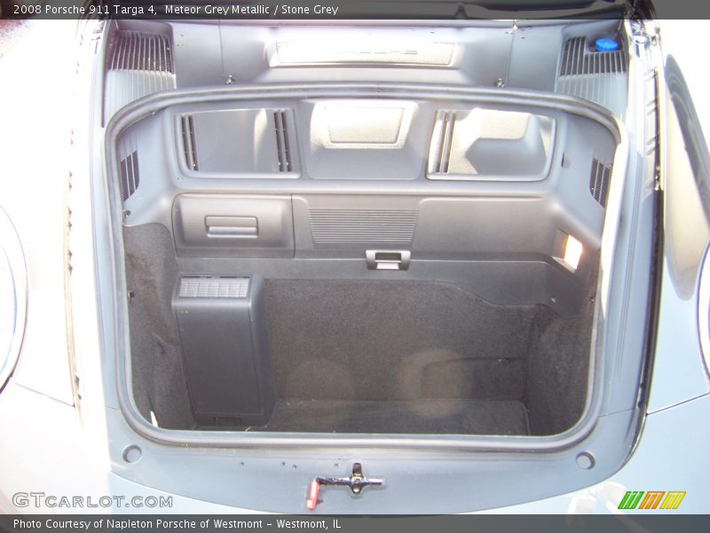 Meteor Grey Metallic / Stone Grey 2008 Porsche 911 Targa 4
