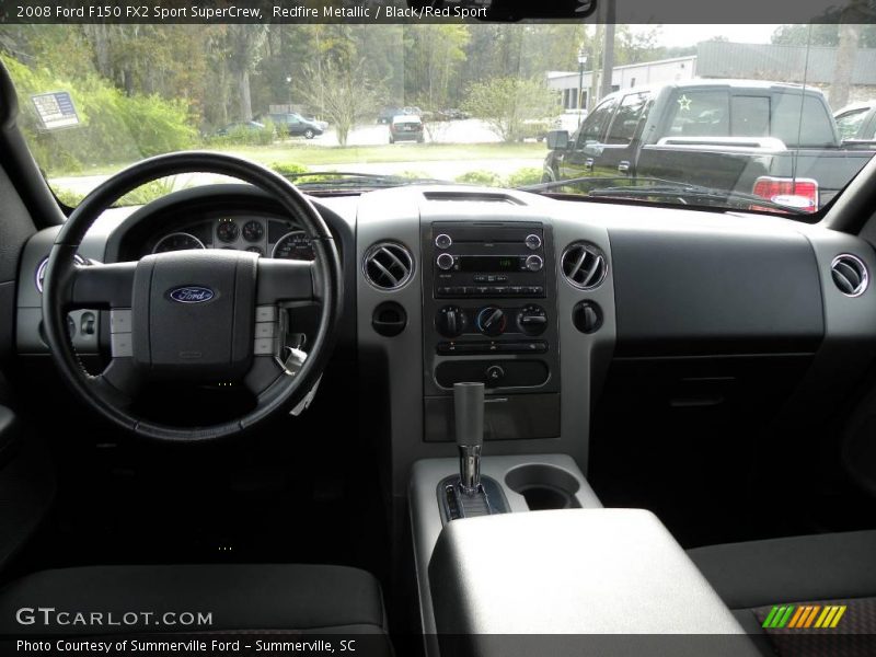Redfire Metallic / Black/Red Sport 2008 Ford F150 FX2 Sport SuperCrew