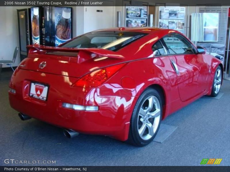 Redline / Frost Leather 2006 Nissan 350Z Touring Coupe
