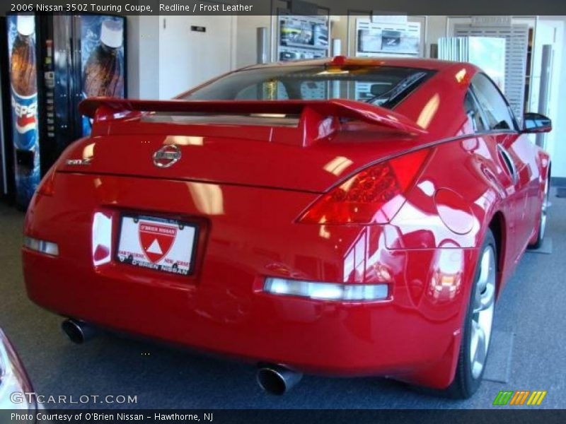 Redline / Frost Leather 2006 Nissan 350Z Touring Coupe