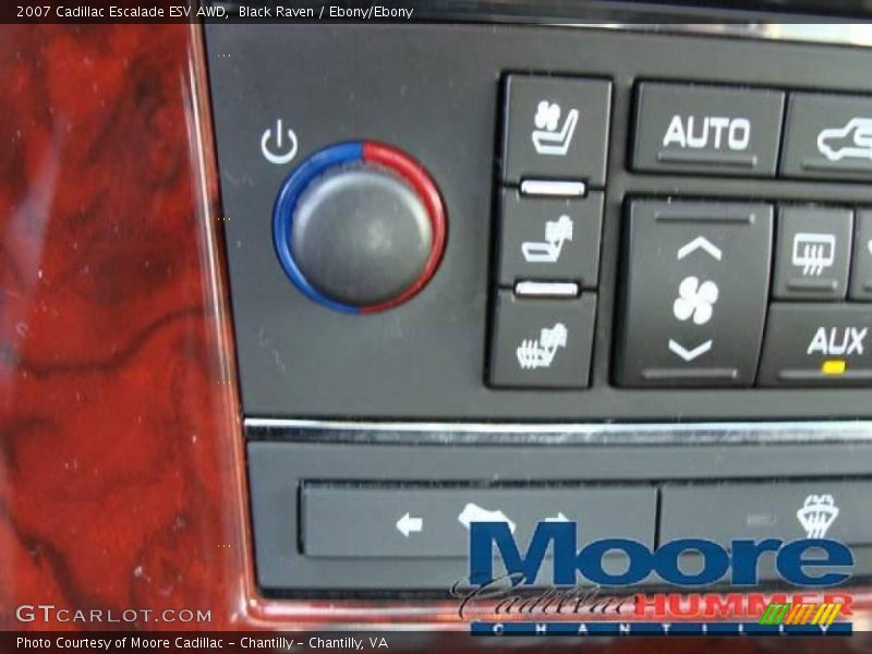 Black Raven / Ebony/Ebony 2007 Cadillac Escalade ESV AWD