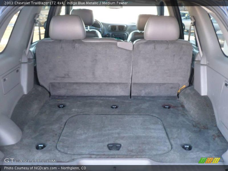 Indigo Blue Metallic / Medium Pewter 2003 Chevrolet TrailBlazer LTZ 4x4