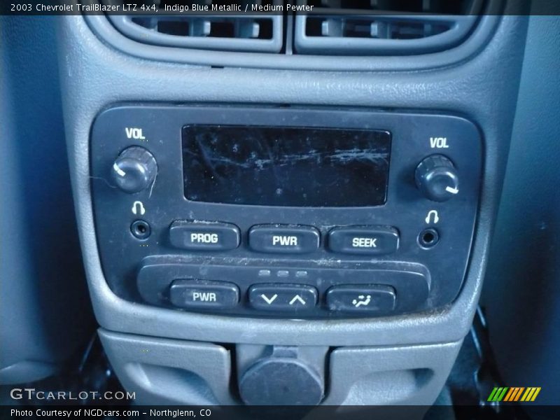 Indigo Blue Metallic / Medium Pewter 2003 Chevrolet TrailBlazer LTZ 4x4