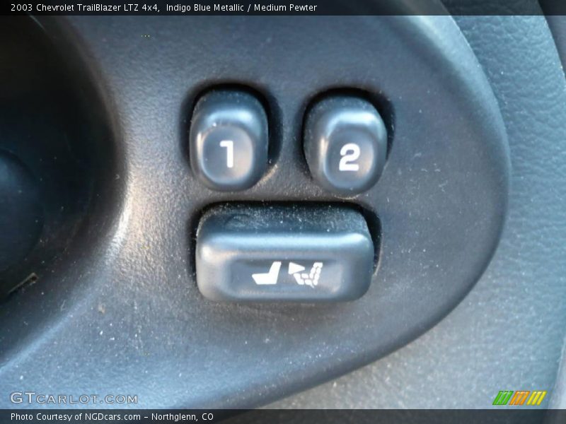 Indigo Blue Metallic / Medium Pewter 2003 Chevrolet TrailBlazer LTZ 4x4