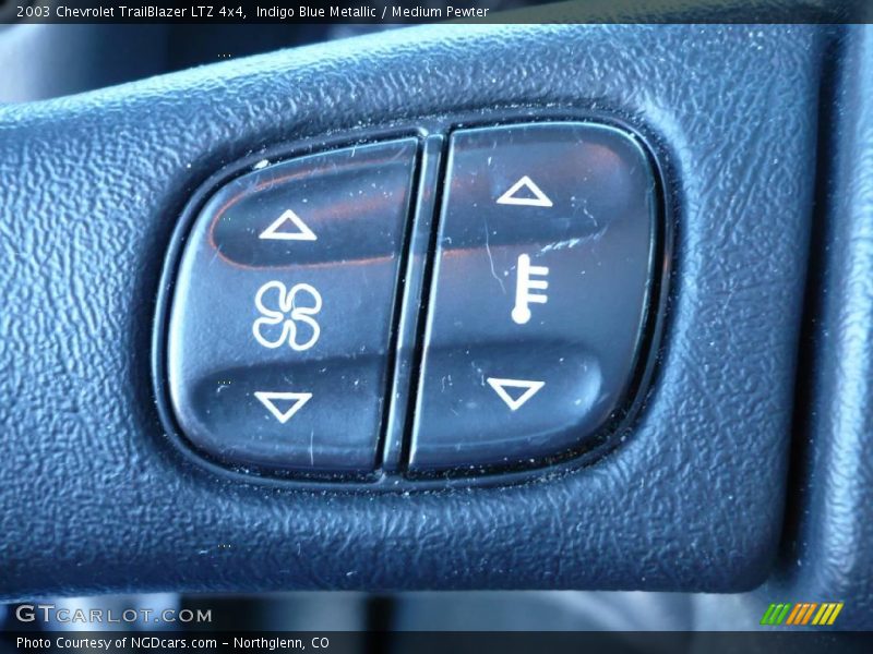 Indigo Blue Metallic / Medium Pewter 2003 Chevrolet TrailBlazer LTZ 4x4