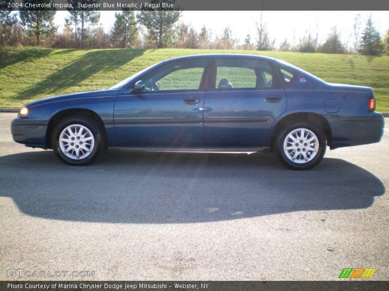 Superior Blue Metallic / Regal Blue 2004 Chevrolet Impala