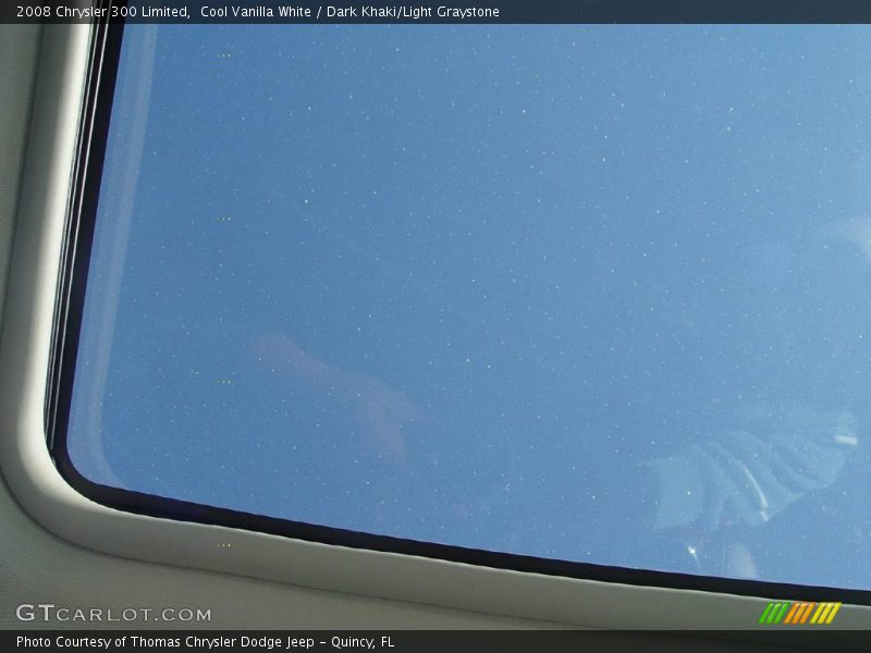 Cool Vanilla White / Dark Khaki/Light Graystone 2008 Chrysler 300 Limited