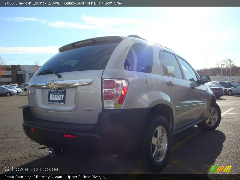 Galaxy Silver Metallic / Light Gray 2005 Chevrolet Equinox LS AWD