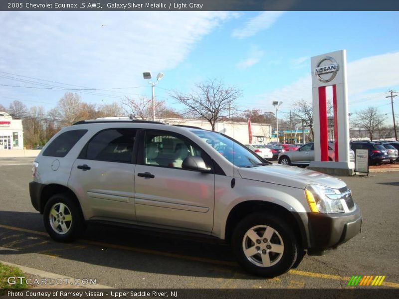 Galaxy Silver Metallic / Light Gray 2005 Chevrolet Equinox LS AWD