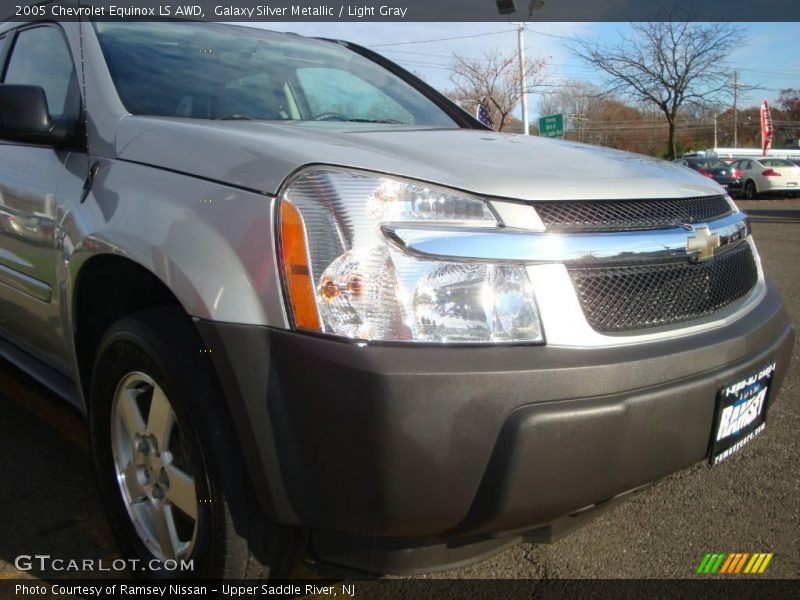 Galaxy Silver Metallic / Light Gray 2005 Chevrolet Equinox LS AWD