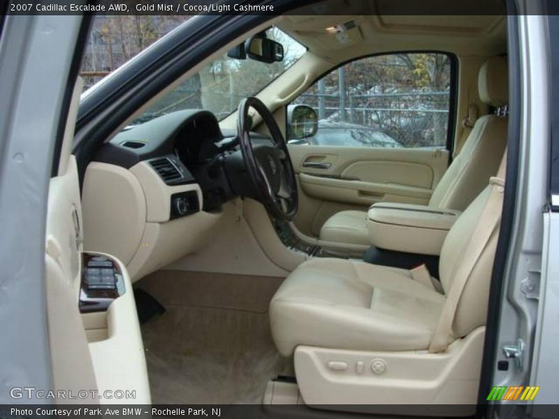 Gold Mist / Cocoa/Light Cashmere 2007 Cadillac Escalade AWD