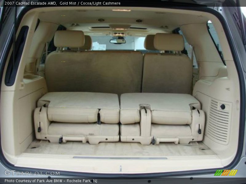 Gold Mist / Cocoa/Light Cashmere 2007 Cadillac Escalade AWD
