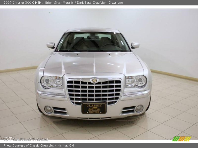 Bright Silver Metallic / Dark Slate Gray/Light Graystone 2007 Chrysler 300 C HEMI