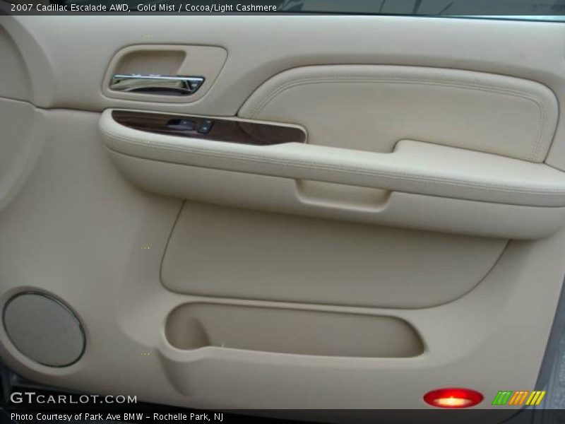 Gold Mist / Cocoa/Light Cashmere 2007 Cadillac Escalade AWD
