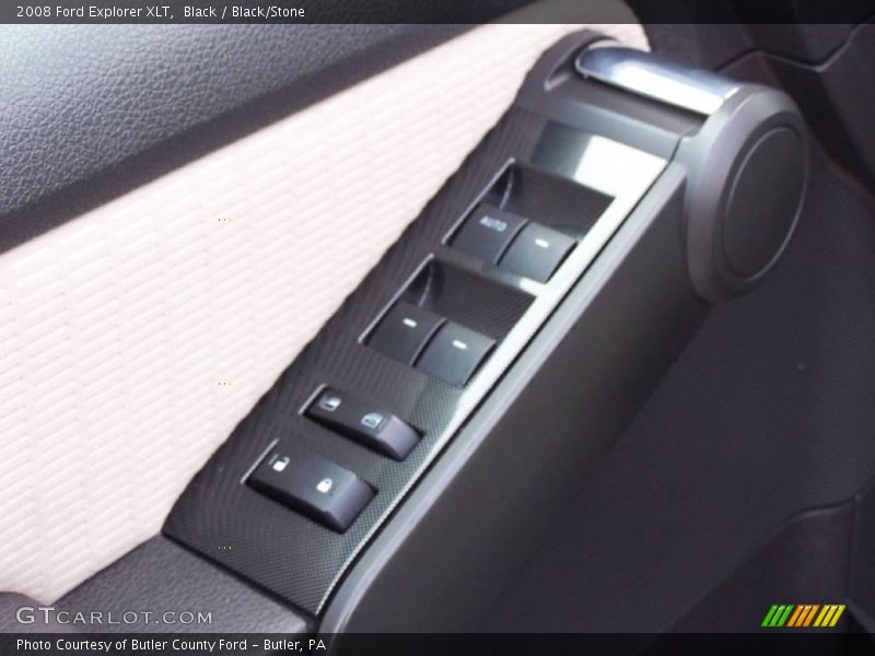 Black / Black/Stone 2008 Ford Explorer XLT