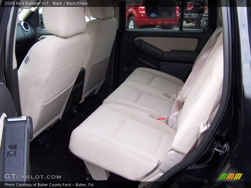 Black / Black/Stone 2008 Ford Explorer XLT