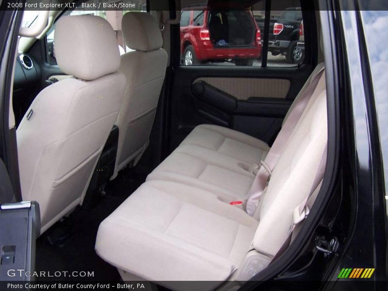 Black / Black/Stone 2008 Ford Explorer XLT