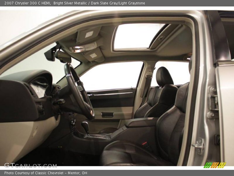 Bright Silver Metallic / Dark Slate Gray/Light Graystone 2007 Chrysler 300 C HEMI