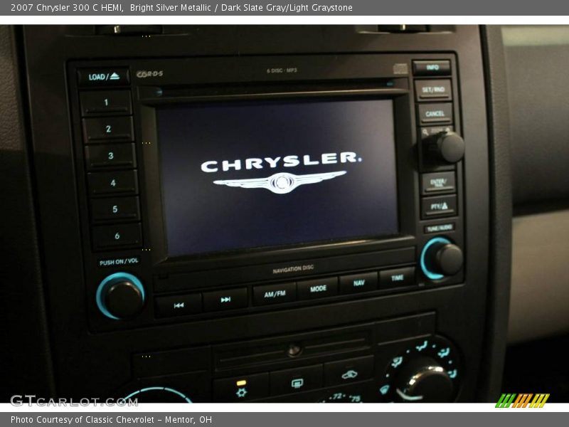 Bright Silver Metallic / Dark Slate Gray/Light Graystone 2007 Chrysler 300 C HEMI