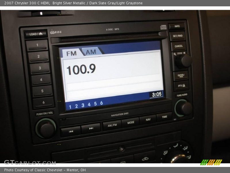 Bright Silver Metallic / Dark Slate Gray/Light Graystone 2007 Chrysler 300 C HEMI
