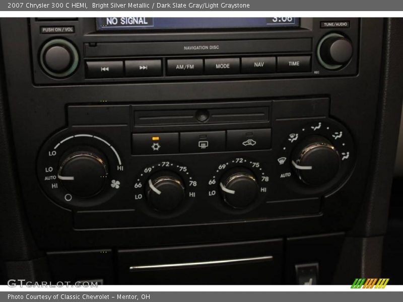 Bright Silver Metallic / Dark Slate Gray/Light Graystone 2007 Chrysler 300 C HEMI