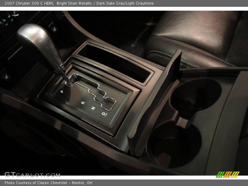 Bright Silver Metallic / Dark Slate Gray/Light Graystone 2007 Chrysler 300 C HEMI