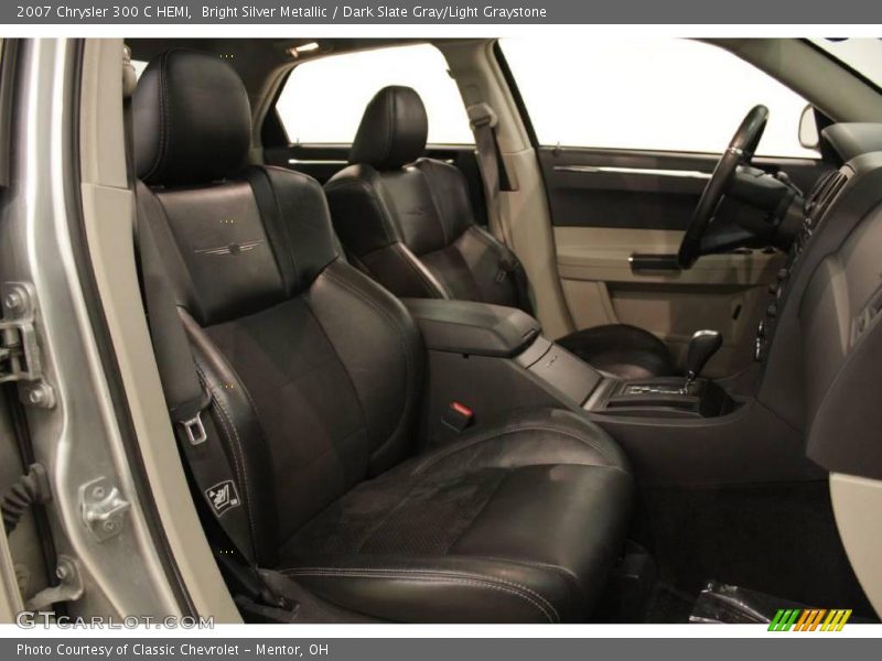 Bright Silver Metallic / Dark Slate Gray/Light Graystone 2007 Chrysler 300 C HEMI