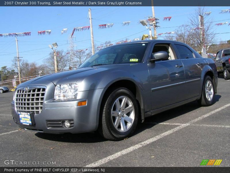 Silver Steel Metallic / Dark Slate Gray/Light Graystone 2007 Chrysler 300 Touring