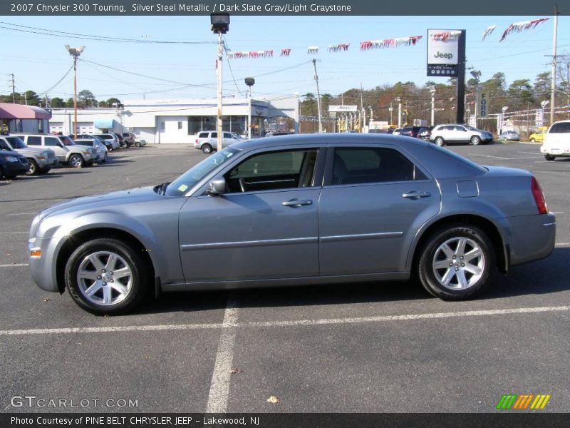 Silver Steel Metallic / Dark Slate Gray/Light Graystone 2007 Chrysler 300 Touring