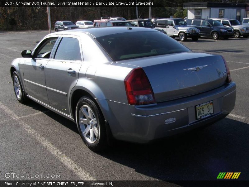 Silver Steel Metallic / Dark Slate Gray/Light Graystone 2007 Chrysler 300 Touring