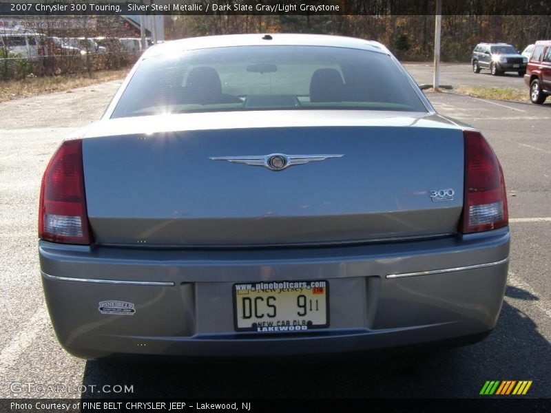 Silver Steel Metallic / Dark Slate Gray/Light Graystone 2007 Chrysler 300 Touring