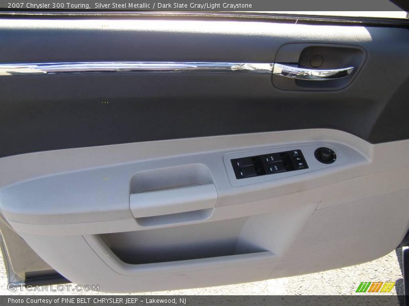 Silver Steel Metallic / Dark Slate Gray/Light Graystone 2007 Chrysler 300 Touring