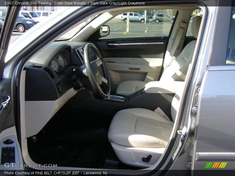 Silver Steel Metallic / Dark Slate Gray/Light Graystone 2007 Chrysler 300 Touring