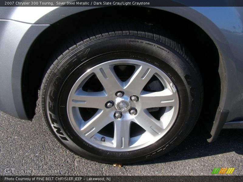 Silver Steel Metallic / Dark Slate Gray/Light Graystone 2007 Chrysler 300 Touring
